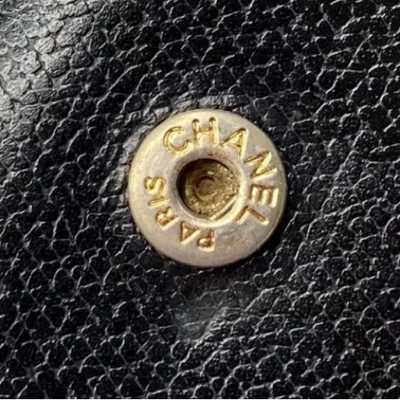 Authentic Chanel Sevruga Continental interlocking long wallet in box - Picture 3 of 11